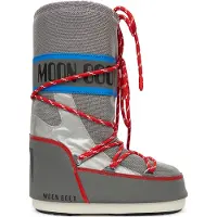Moon Boot Mb Icon Space Racing Couleur Argent