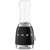 Smeg Mini blender 0.6l 300w noir - - PBF00BLEU - années 50