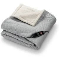 Beurer Couverture chauffante HD 81 Green Planet Gris Clair