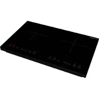 Inventum VKI3020ZWA inductie kookplaat - 2 kookzones - 1-fase plug en play - Vrijstaand - Zwart, Plaque de cuisson amovible, Noir