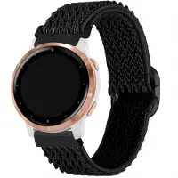 IMoshion Bracelet en nylon élastique - Connexion universelle 18 mm - Noir