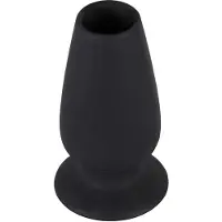 You2Toys - Plug anal creux - silicone noir