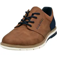 Bugatti Sandman : chaussures de sport pour hommes, lacets, couleur marron, style décontracté