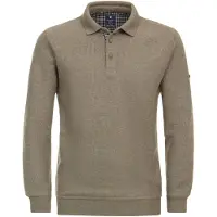 REDMOND Homme Redmond Comfort Fit Sweat-shirt beige, Unicolore