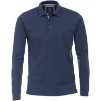 REDMOND Homme Redmond Casual Regular Fit Polo bleu, Unicolore