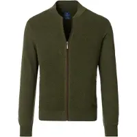REDMOND Casual Regular Fit Cardigan vert, Unicolore