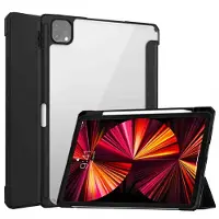 IMoshion Coque tablette rigide Trifold Apple iPad Pro 11 (2022 / 2021 / 2020 / 2018) - Noir