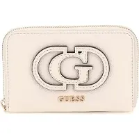 GUESS Compagnon / Portefeuille Eco Ali Slg Small Zi Off White BG953614