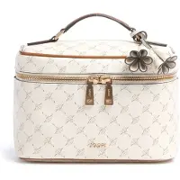 JOOP! Trousse de maquillage 'Cortina 1.0 Flora' beige foncé / caramel / blanc cassé