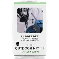 Bubblebee The Outdoor Mic Kit For The Outdoor Mic Kit For Sony ECM-V1, Black