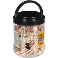 Flamingo Snack Pour Chiens Aux Lanières De Poulet Et De Poisson Hapki 650g