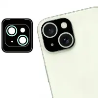 IMoshion Lot de 2 protections d'objectif de caméra Apple iPhone 15 / 15 Plus - Green