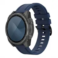 IMoshion Bracelet QuickFit Line en silicone - Connexion Garmin 20 mm - Bleu foncé