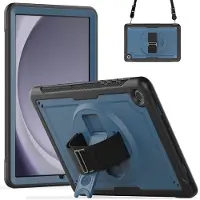 Accezz Coque arrière Defender XT Samsung Galaxy Tab A9 Plus - Bleu