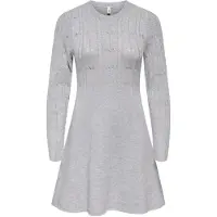 ONLY Robes en maille 'ONLKatia' gris clair