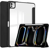 IMoshion Coque tablette rigide Trifold pour Apple iPad Pro 13 (2024) M4 - Noir