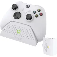 Venom Station de chargement avec batterie rechargeable - - Xbox Series X & S - Blanc