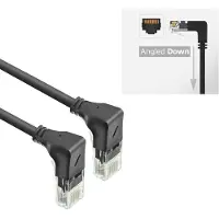 ACT DD5930, 0.15 m, Cat6a, U/UTP (UTP), RJ-45, RJ-45, Noir