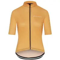 CafÉ Du Cycliste Fleurette Short Sleeve Jersey Jaune,Orange L Femme