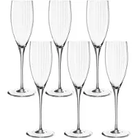 Leonardo Verre à Champagne Leonardo Poesia 250ml (Lot de 6)