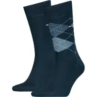 Tommy Hilfiger Chaussettes Check 2 Paires