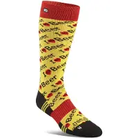 Thirtytwo Tm Merino Long Socks Jaune EU 36 1/2-41 Homme