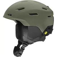 Smith - Casque de ski/snowboard - Descend MIPS Matte Fatigue Green / Black - Taille 55-59 cm - Kaki