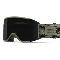 Smith - Masque de ski - Squad Mag Eye Of The Tiger Chromapop Sun Black - Kaki