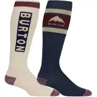 Burton Weekend Midweight Socks 2 Pairs Blanc,Bleu EU 37-40 1/2 Homme