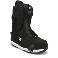 Dc-shoes - Boots de snowboard - Lotus Step On Black/White pour Femme - Taille 38 - Noir