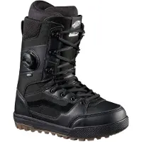 Vans - Boots de snowboard - Invado Pro Black/Gum en Laine - Taille 43 - Noir