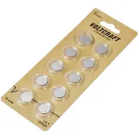 Voltcraft Knopfzelle CR 1620 3 V 10 St. 70 mAh Lithium VC-16107955 (10 pcs, CR1620, 70 mAh)