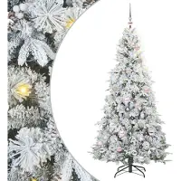 vidaXL Sapin de Noël Artificiel à Branches Articulées Vert 180 cm