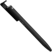 FIXED | Pen With Stylus and Stand | 3 in 1 | Pencil | Stylus for capacitive displays; Stand for phones and tablets | Black