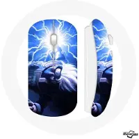 MANIACASE Souris Sans Fil - - Kakashi Hatake - Compatible Mac et PC - Clé USB wifi - Multicolore