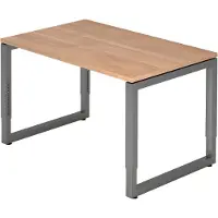 Hjh OFFICE PRO MyTable R Schreibtisch mit Gestell Graphit