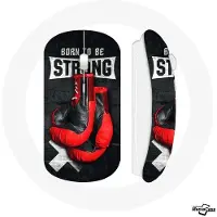 MANIACASE Souris Sans Fil Boxe Born To Be Strong