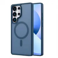 IMoshion Coque Color Guard avec MagSafe Samsung Galaxy S25 Ultra - Bleu foncé