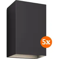 Philips Hue Resonate Applique Murale White and Color Noir Lot de 5