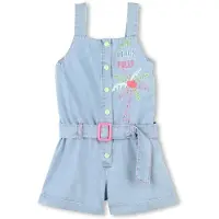 Billieblush U20847 Sleeveless Overall Bleu 24 Months Fille