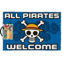 Pyramide Paillasson Anime de - All Pirates Welcome - pour Indifférent - multicolore - Taille Standard
