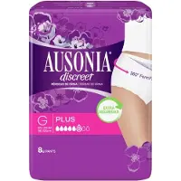 Ausonia Compresses pour Incontinence Discreet Grand (8 uds)
