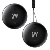IMoshion Wireless Tag - Tracker Bluetooth pour Android - 2 pack - Noir