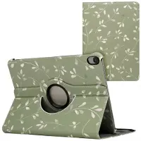 IMoshion Coque tablette Design rotatif à 360° Apple iPad Air 5 (2022) / Air 4 (2020) - Green Flowers