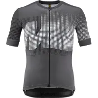 Mavic Aksium Graphic Short Sleeve Jersey Gris L Homme