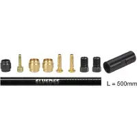 Elvedes Magura kit de rallonge de flexible hydraulique noir noir One Size