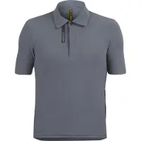 Mavic Allroad Short Sleeve Polo Gris L Homme