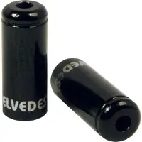 Elvedes 5 Mm Brake Cable Sleeve Ferrules 50 Units Doré