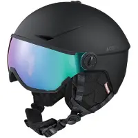 Cairn - Casque de ski/snowboard - Rise Visor Pure Mat Black Cameleon - Taille 56-57 cm - Noir