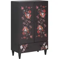 vidaXL Armoires de rangement Multicolore 60 x 33,5 x 100 cm Bois massif Mango